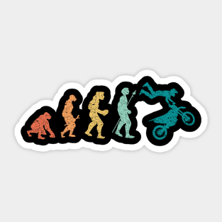 Evolution Motorcross Sticker